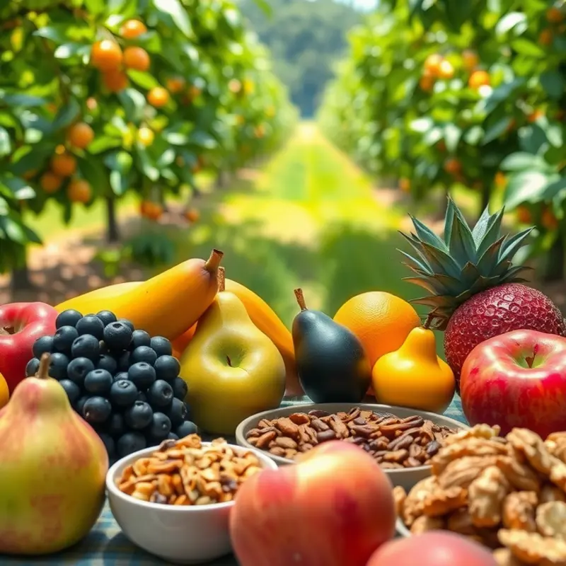 A vibrant assortment of fresh produce ideal for meal prep bowls.