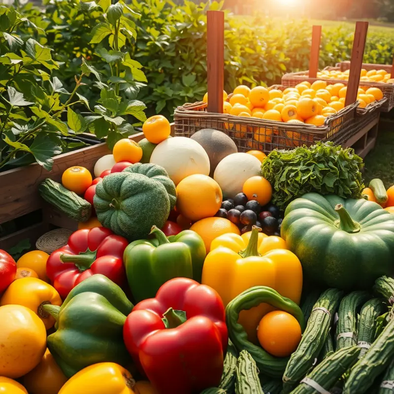 A visual representation of fresh produce symbolizing healthful dining.