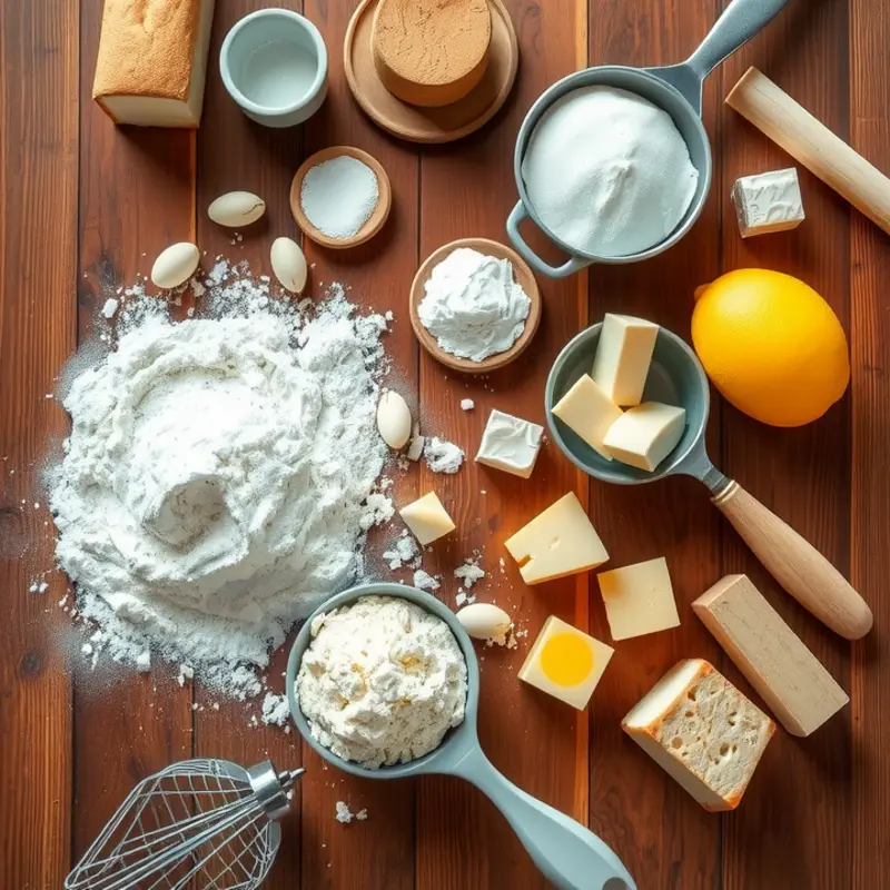 A colorful spread of cheese varieties among fresh vegetables and herbs.