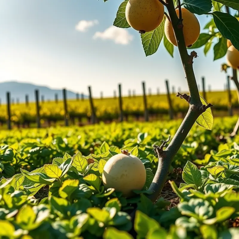 A vibrant field embodying the essence of natural health.