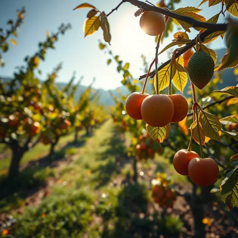 A vibrant field brimming with fresh produce, symbolizing the essence of food fermentation.
