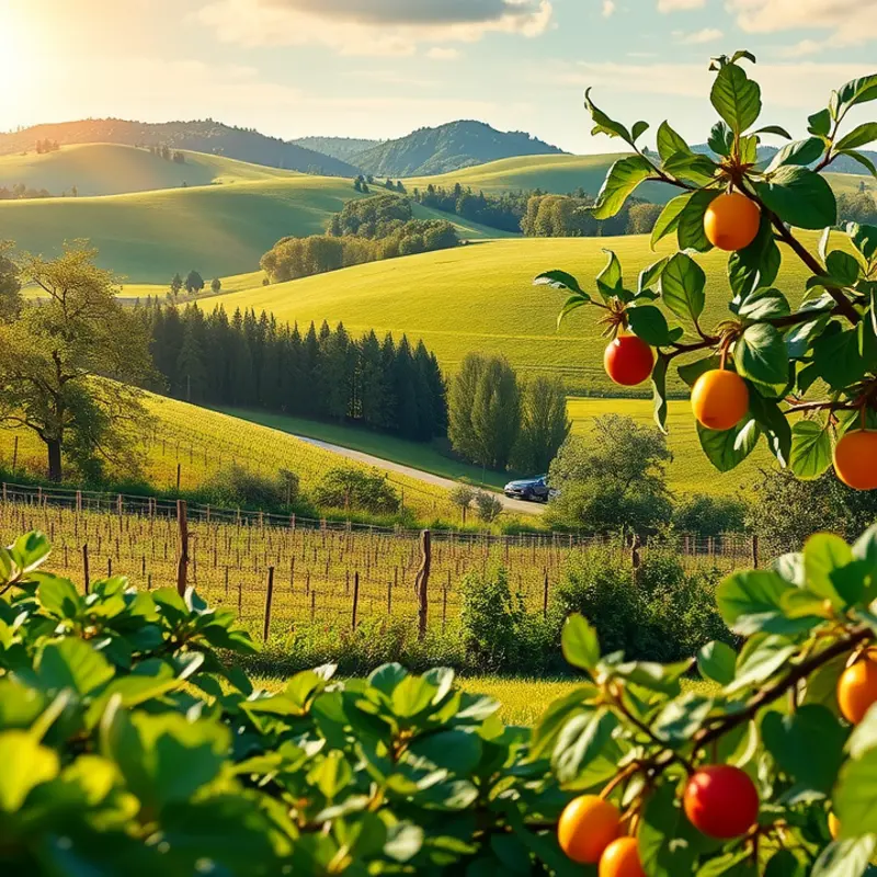 A picturesque field filled with vibrant root vegetables, showcasing their organic beauty.