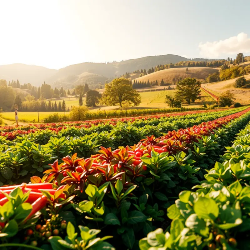 A vibrant orchard illustrating the beauty of nature’s bounty.