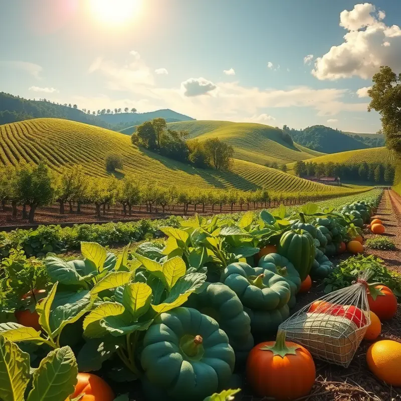A sunlit field of vibrant grains, exemplifying the natural beauty of gluten-free options.