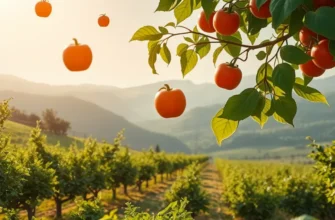 A beautiful, sun-drenched field filled with a variety of organic fruits and vegetables, representing fresh meal options.