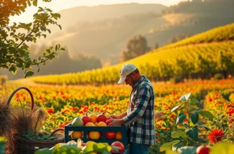A vibrant landscape showcasing the natural elements of sustainable sweeteners in an organic setting.