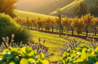 A scenic orchard with a variety of fresh vegetables and fruits, symbolizing healthy plant-based nutrition.