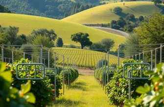 A beautiful orchard brimming with colorful fruits and vegetables, symbolizing the abundance and health of natural produce.