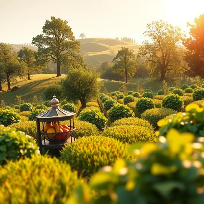 A lush field representing the natural abundance of carbohydrate-rich foods.