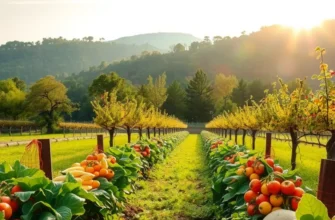 Sunlit organic landscape, symbolizing the freshness and health benefits of hemp seeds.