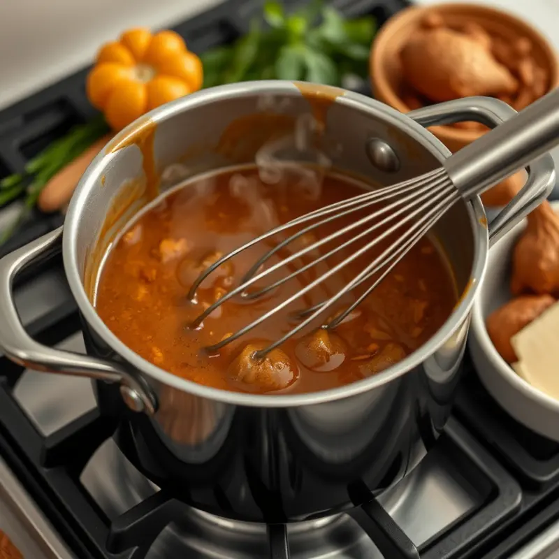 A selection of natural thickeners for perfect gravy.