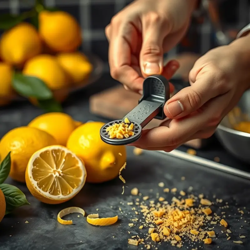 Essential tools for efficient zesting of citrus fruits.