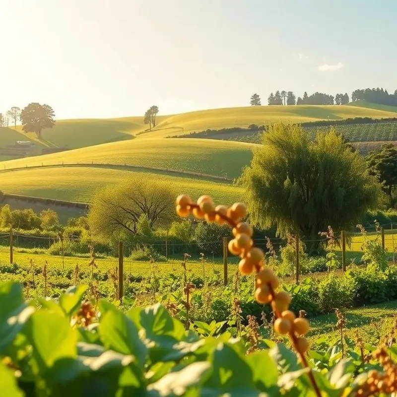 A serene landscape representing the foundational principles of anti-inflammatory nutrition.
