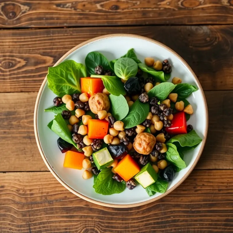 A colorful display of healthy, fiber-rich breakfast options designed to fuel your day.