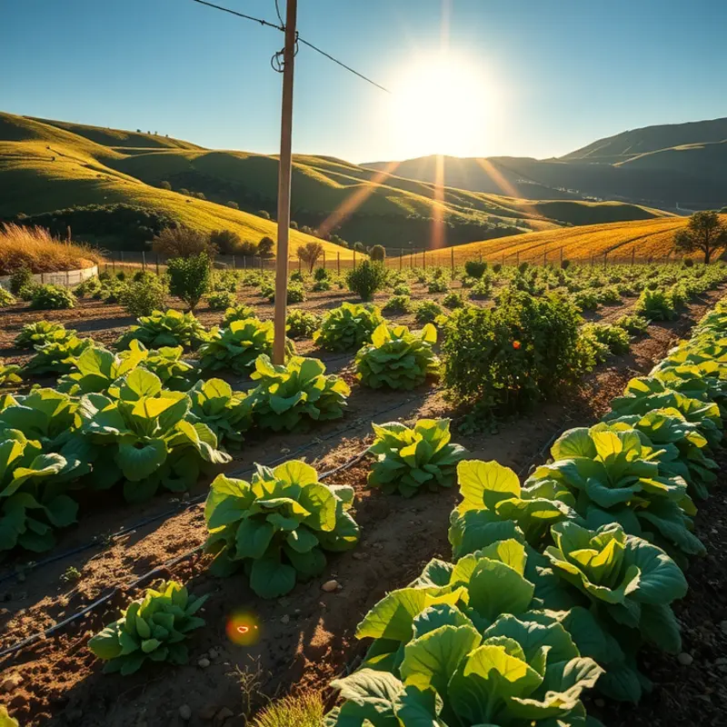 A beautiful orchard showcasing natural growth of vibrant, healthy produce.