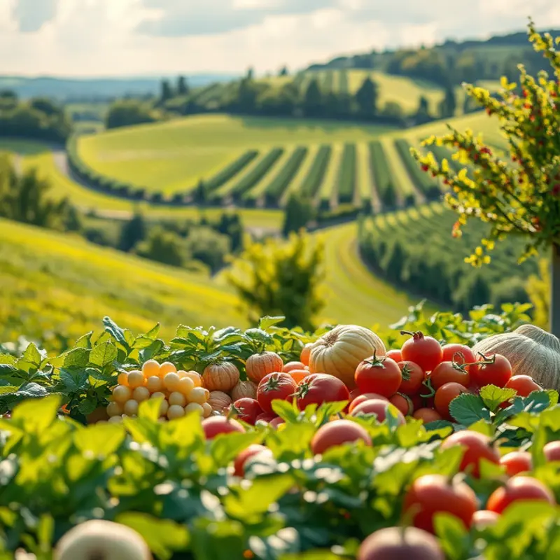 A scenic view promoting healthy cooking practices.