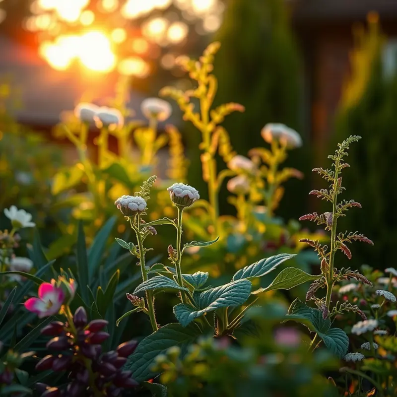 A vibrant field of fresh vegetables and fruits under sunlight.