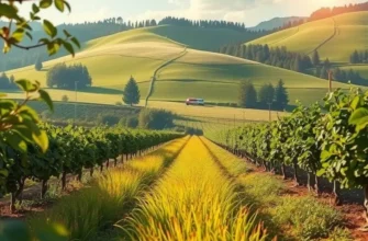 A lush landscape filled with vibrant vegetables growing naturally under sunlight.