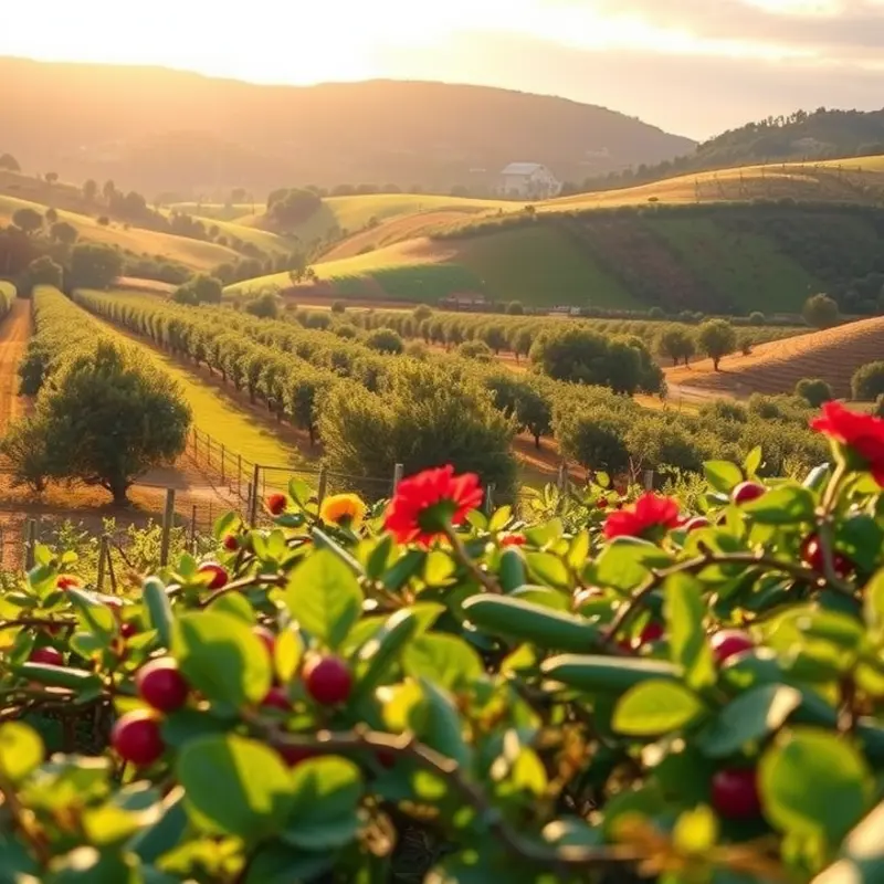 A scenic landscape illustrating the abundance of nature’s nutrition.