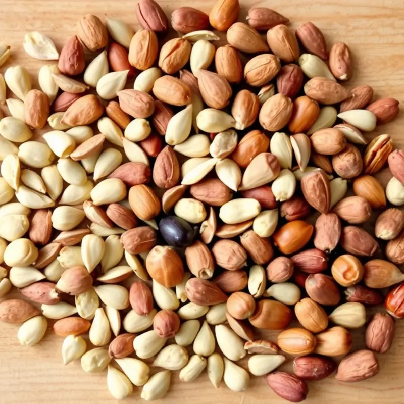 A sunlit field with a variety of grains reflecting natural nutrition.