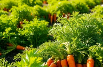 A vibrant landscape of organic produce under soft sunlight, emphasizing healthy eating.
