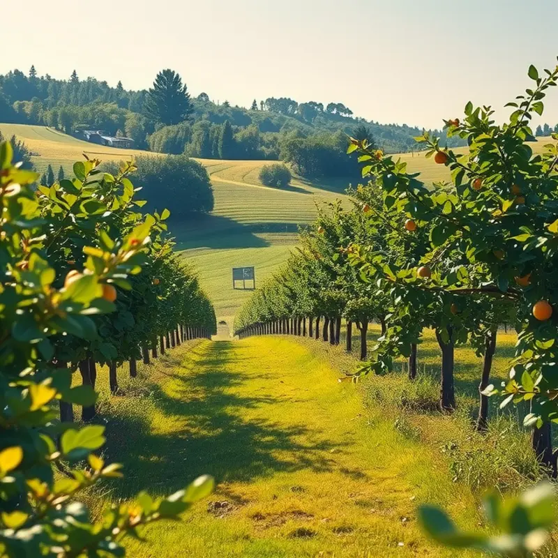 A vibrant orchard celebrating nature’s abundance.