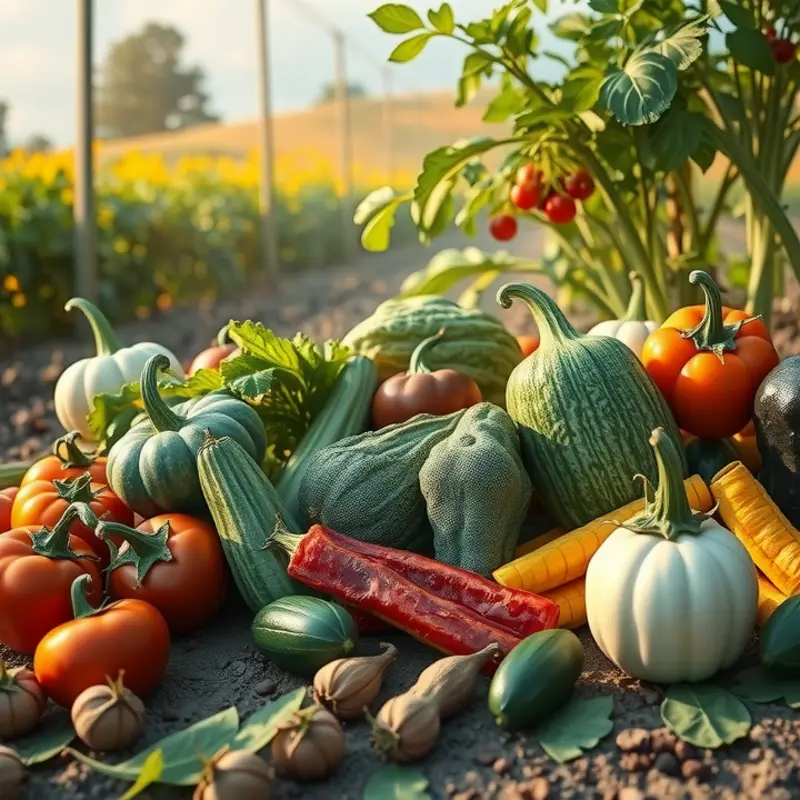 A lush garden filled with vibrant herbs and spices essential for flavorful sauces.