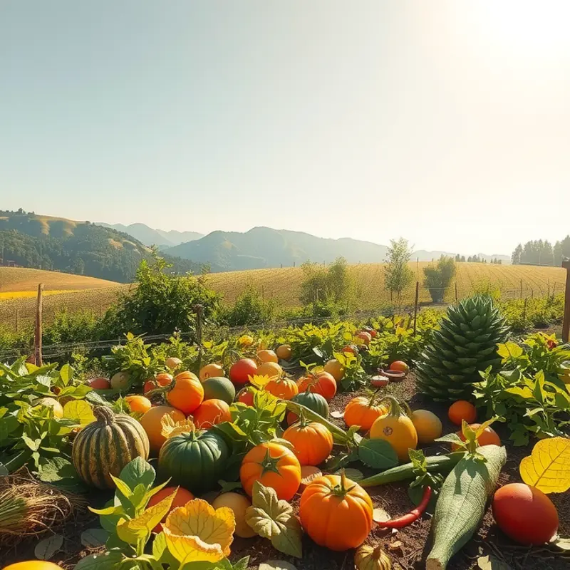 A sunlit orchard representing natural, healthy produce.
