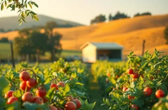 A scenic view of a lush landscape filled with organic vegetables and greens, emphasizing health.