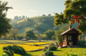 A scenic view of a field abundant with organic vegetables, emphasizing healthy nutrition.