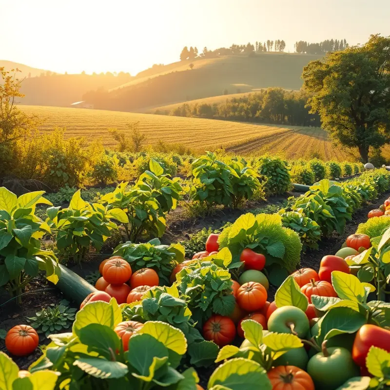 A lush field representing freshness, similar to that of high-quality shrimp.