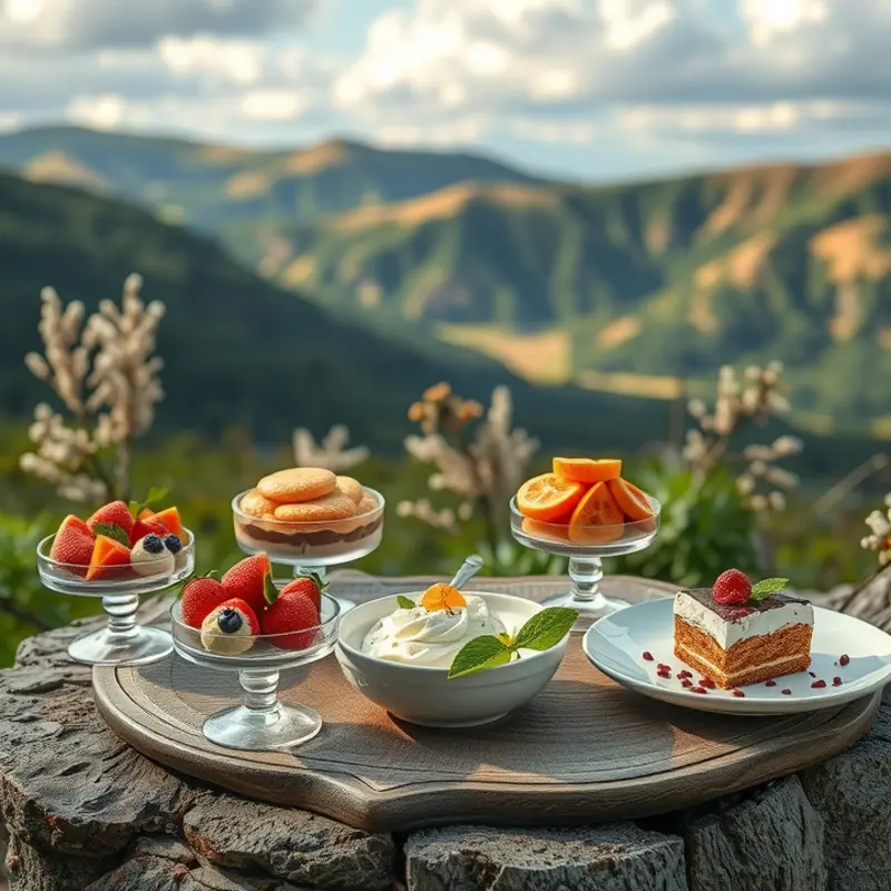 A vibrant orchard filled with various fruits and vegetables, highlighting organic choices.