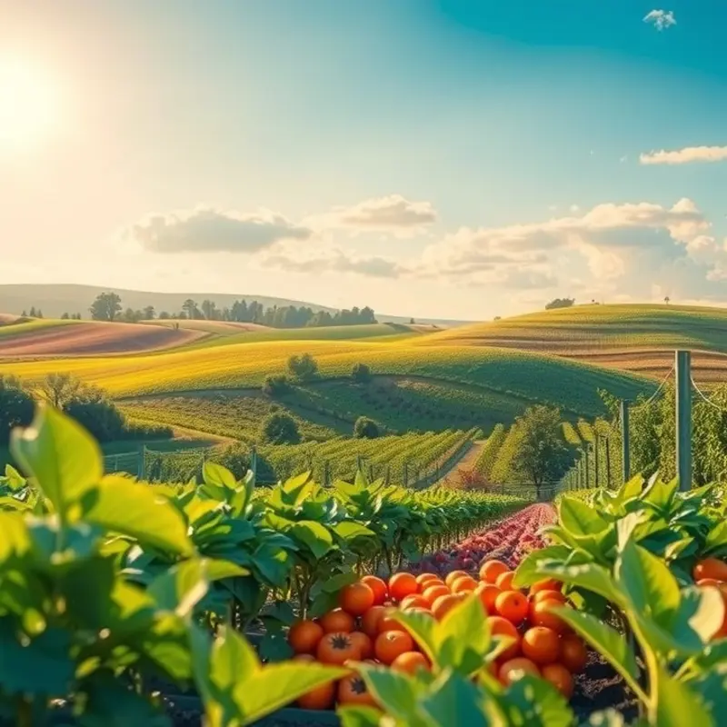 The abundance of nature serves as a reminder to appreciate our food.