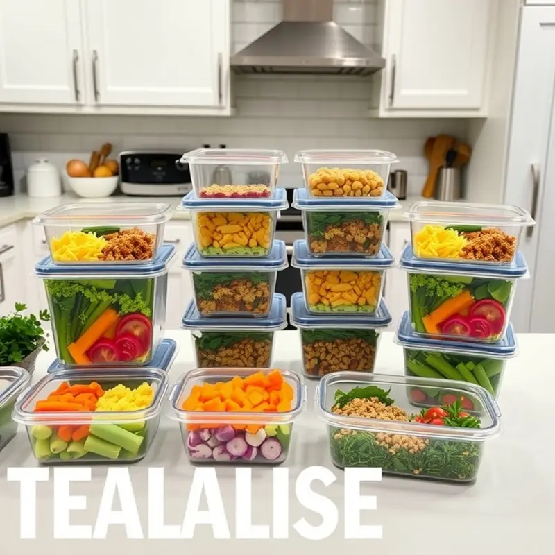 A sunlit field abundant with organic vegetables and fruits, symbolizing a successful meal prep.