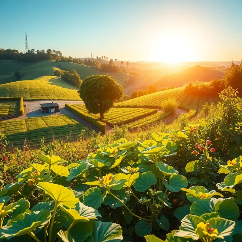 A serene natural setting that inspires sacred meal times.