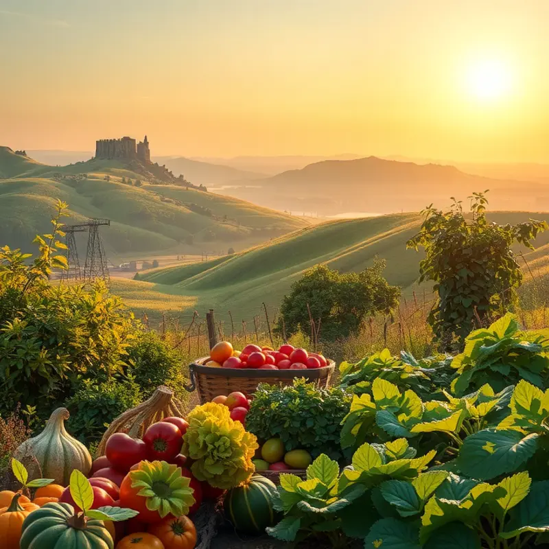 A serene natural setting that inspires sacred meal times.
