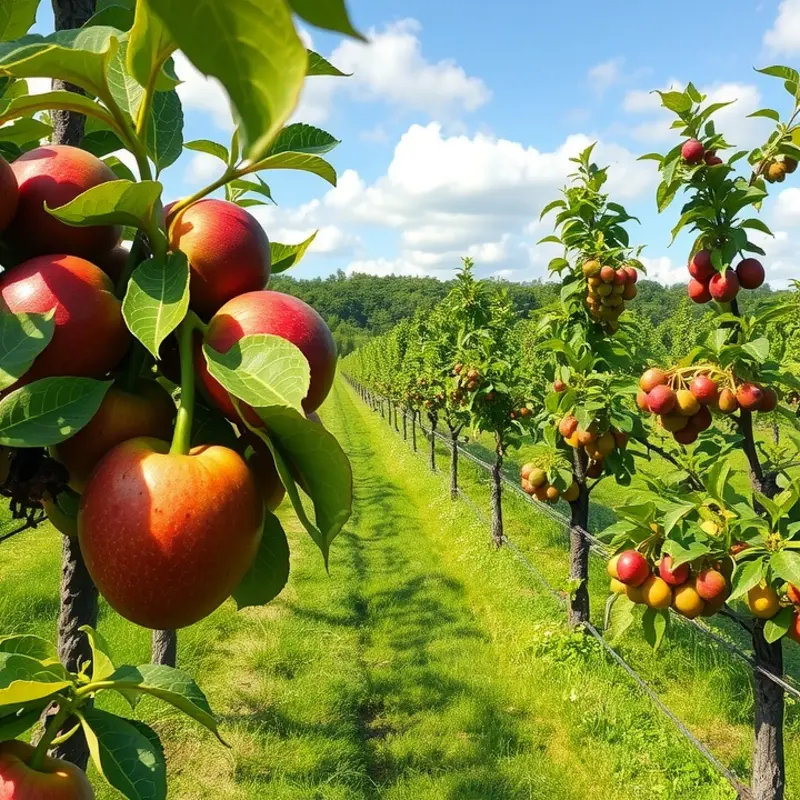 A vibrant field showcasing natural sweeteners.