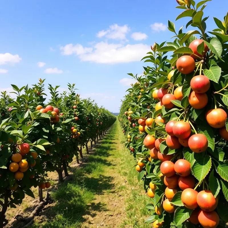 A lush field representing the natural abundance of healthy nutrition.