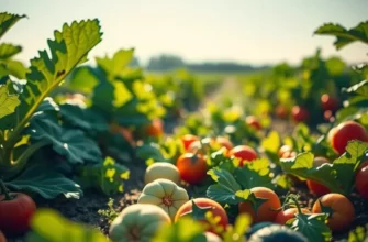 A vibrant landscape of sunlit produce, reflecting the essence of fertility diets.