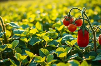 A beautiful scenic field abundant with fresh organic produce, promoting healthy cooking.