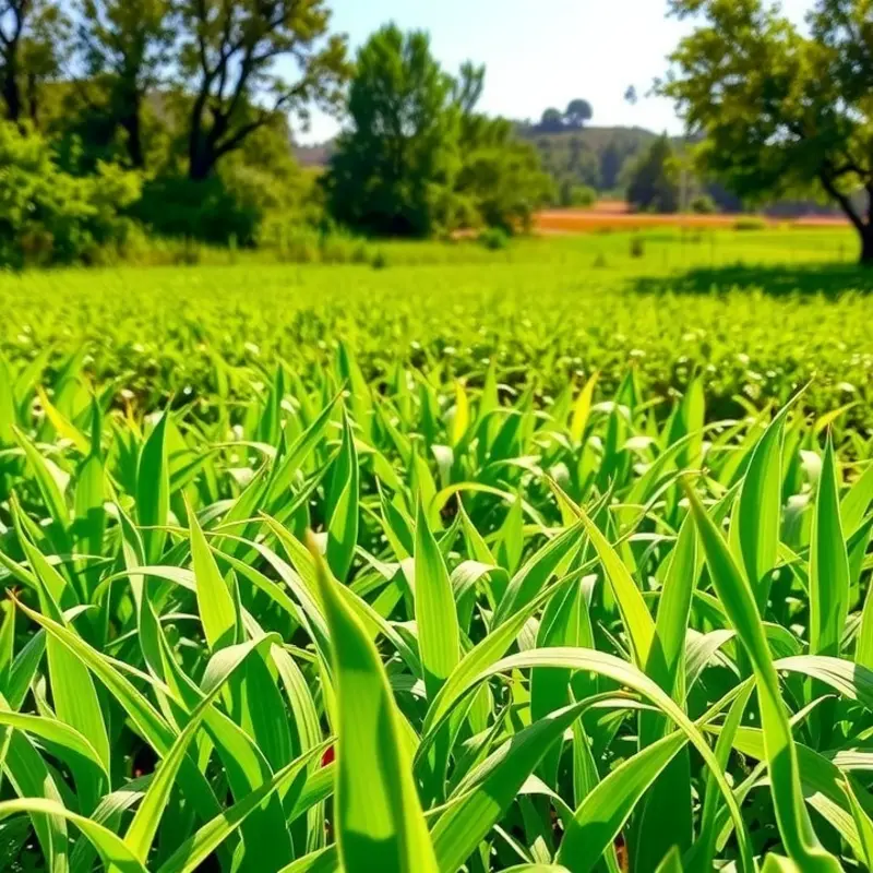 A vibrant moringa field illustrating the richness of this superfood.