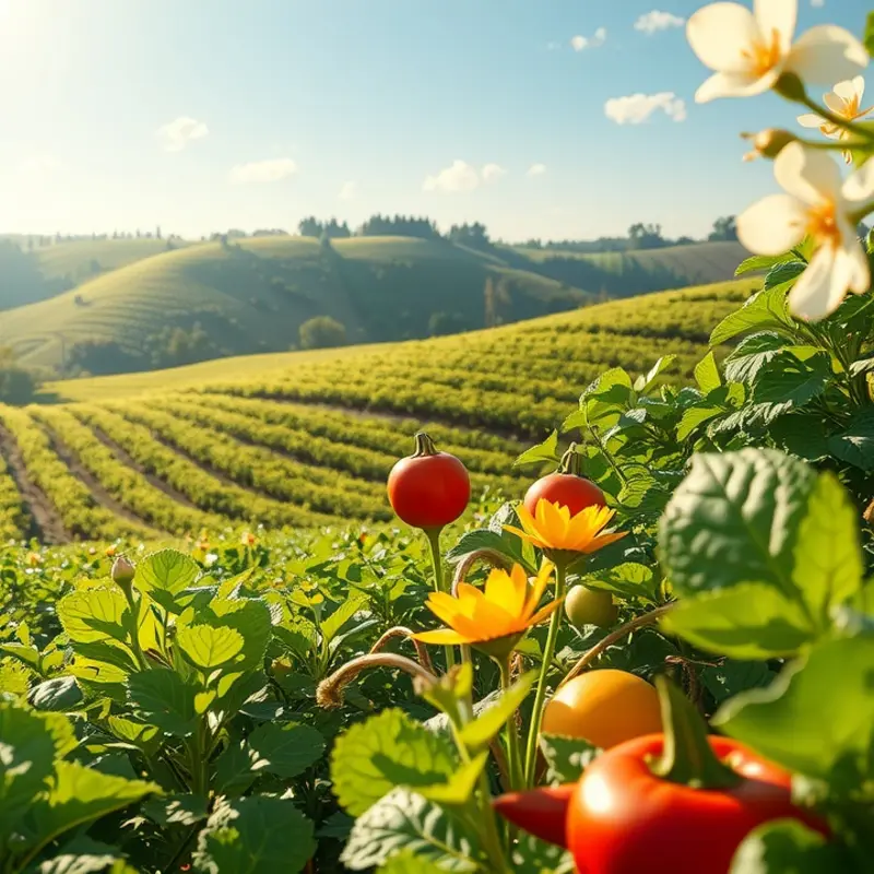 A lush African landscape, symbolizing the traditional hunting grounds and natural resources.