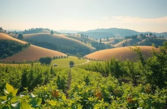 A vibrant natural scene showcasing an array of fruits and vegetables, highlighting the concept of healthy eating.