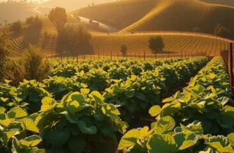 A serene orchard landscape showcasing the natural abundance of organic produce.