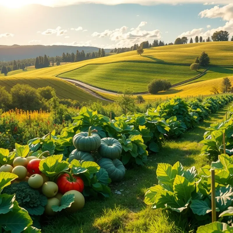 A vibrant orchard showcasing the natural environment where avocados thrive.