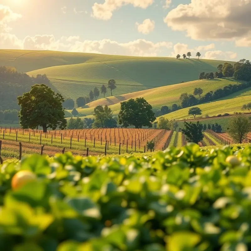 A vibrant field representing the rich nutritional background of black cumin.