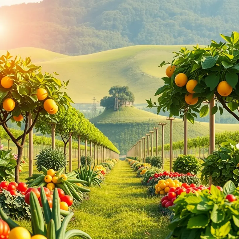 A vibrant orchard representing the natural abundance of nutritious ingredients.