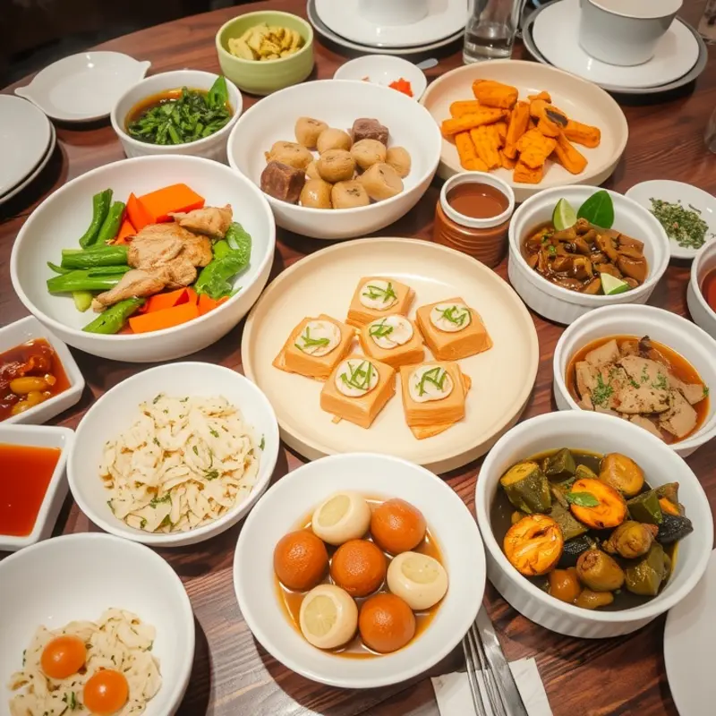 A tranquil view of a sacred river that highlights the connection between water and culinary traditions across cultures.