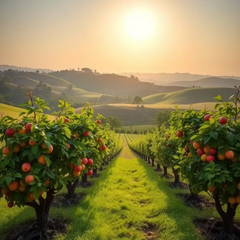 A tranquil field highlighting the importance of grains in ancient culinary practices.