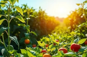 A picturesque field featuring abundant healthy produce, symbolizing the importance of food variety.